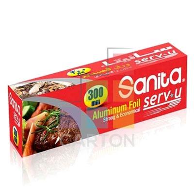 SANITA ALUMINIUM FOIL 6*30cm*85MTR