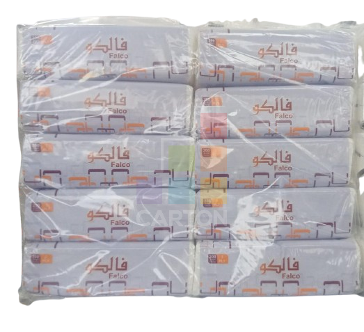 مناديل فالكو للوجه ٥*١٠ ٢٠٠ ورقة