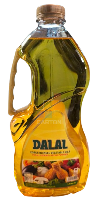 Dalal Vegetable Transparent Bottle Oil  6*1.5ltr