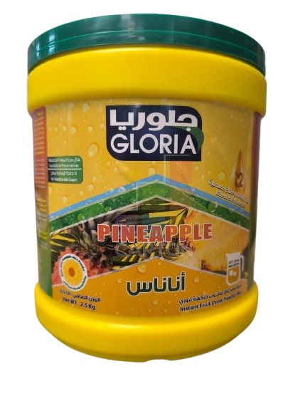 Gloria Pineapple Drink Powder 2.5kg