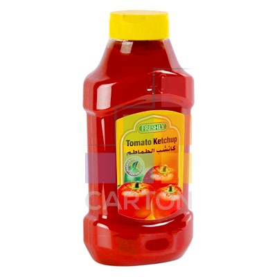 FRESHLY KETCHUP SQUEEZE 24*397GM