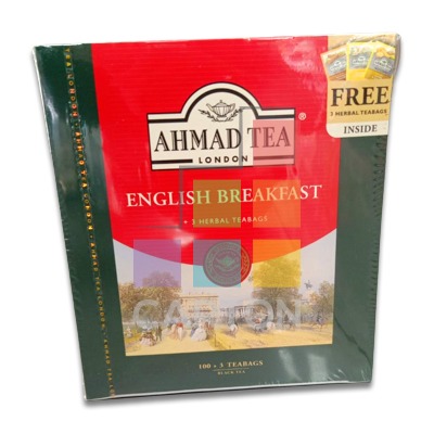 AHMED ENGLISH BREAKFAST TEA 6*100 TB