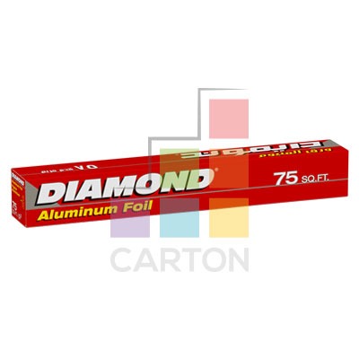 DIAMOND ALUMINIUM FOIL  12*(30cm*75 SQ.FT)