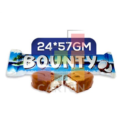 BOUNTY CHOCOLATE 24*57GM