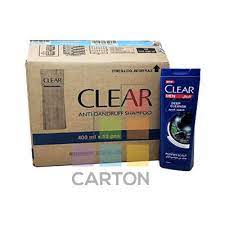 CLEAR HAIR SHAMPOO DEEP CLEANSE WITH CHARCOAL+MINT 12*400ML
