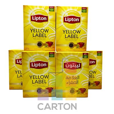 LIPTON YELLOW LABLE TEA 6*400GM