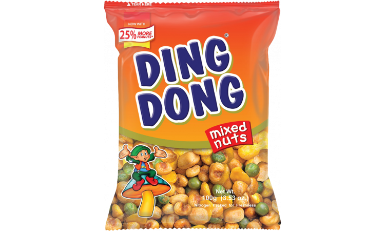 DING DONG MIXED NUTS 60*100GM