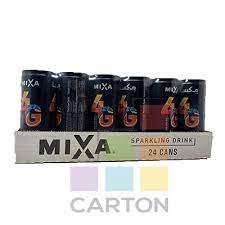 MIXA 4G SPARKLING DRINK 24*250ML