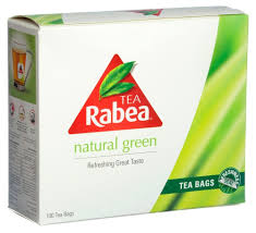 RABEA GREEN TEA PURE NATURAL 12*100BAGS