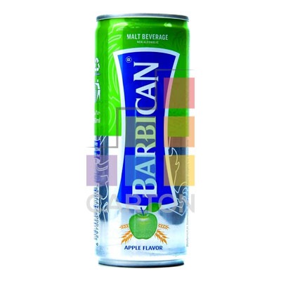 BARBICAN CAN APPLE FLAVOR(NON-ALCOHOLIC DRINK) 24*250ML