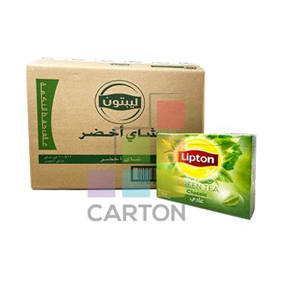 LIPTON GREEN TEA CLASSIC 12*100 BAGS