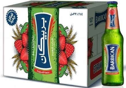 BARBICAN STRAWBERRY(NON-ALCOHOLIC DRINK) 24*330ML