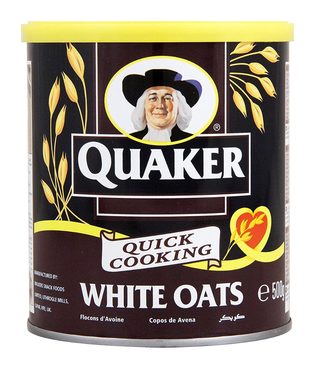 Quaker White Oats 24*500gm - UK Origin