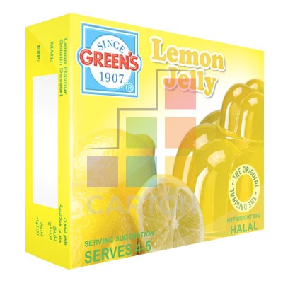 GREEN'S LEMON JELLY 72*80GM
