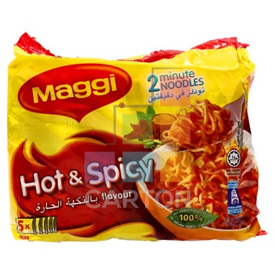 MAGGI 2MIN NOODLES HOT & SPICY 12(5*78GM)
