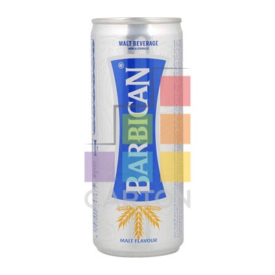 BARBICAN CAN MALT FLAVOUR(NON-ALCOHOLIC DRINK) 24*250ML