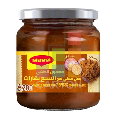 MAGGI SAUTEED ONION COOKING PASTE WITH 7 SPICES 12*200GM