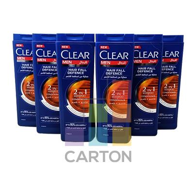 CLEAR SHAMPOO STYLE EXPRESS ( 2 IN 1)FOR MEN 6*400ML