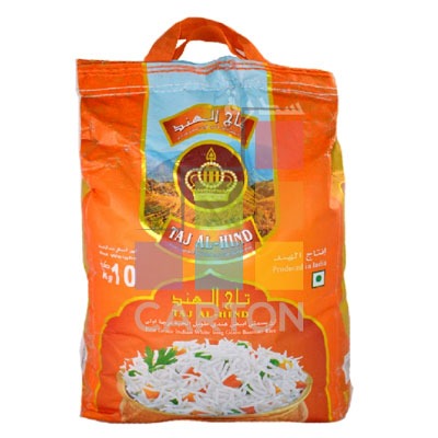 TAJ AL HIND INDIAN BASMATI RICE 4*10KG