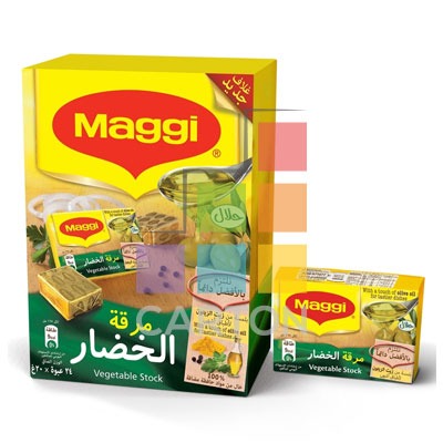 ماجي خضار بزيت الزيتون 6 * 24 * 20 جم