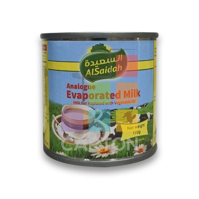 ALSAIDAH MILK EVAPORATED 48*170ML