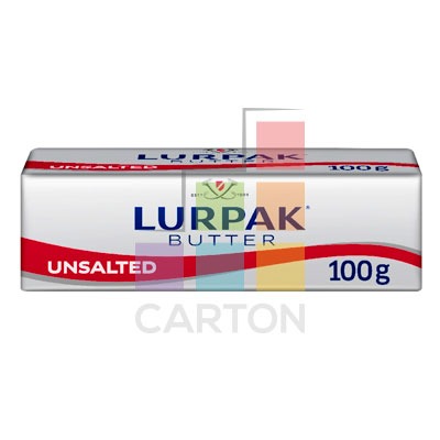 LURPAK UNSALTED BUTTER 40*100GM