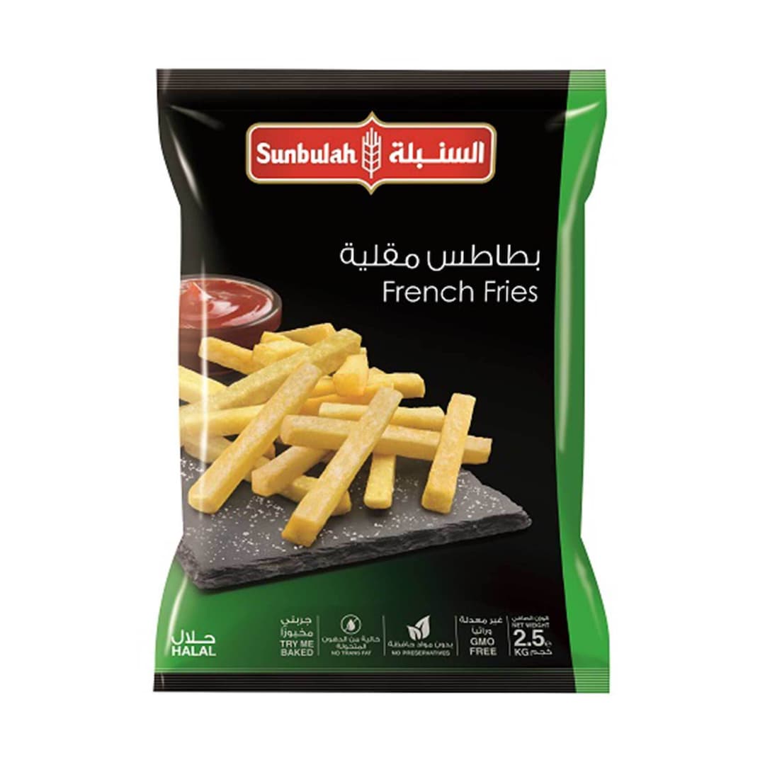 Sunbullah French Fries 9/9 - 4*2.5kg