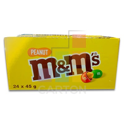 M&M'S PEANUT CHOCOLATE 24*45GM