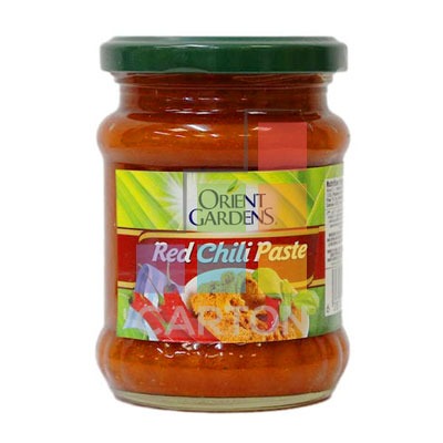 RED CHILLI PASTE 12*210GM ORIENT GARDEN