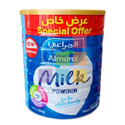 ALMARAI MILK POWDER FORTIFIED FULL CREAM 6*2.5KG