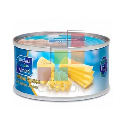 المراعي جبنة شيدر كاملة الدسم 18*56 جرام