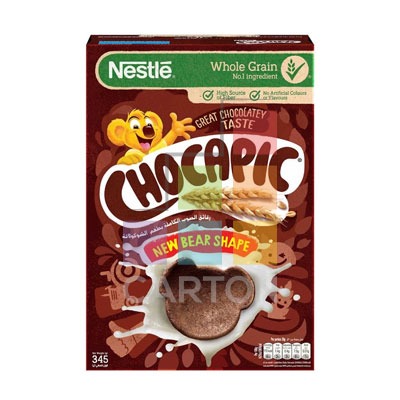 NESTLE CHOCAPIC CHOCOLATE CEREAL 3*375GM
