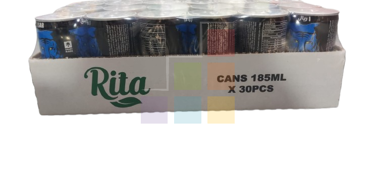 Rita blue Sparkling Drink 30*185ml