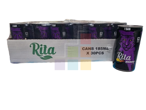 Rita Berry Sparkling Drink 30*185ml