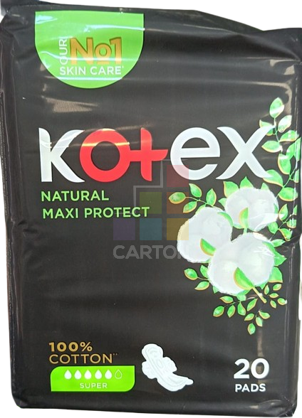 Kotex Natural Maxi Protect 6*20pads