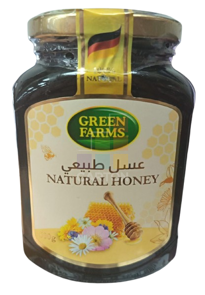 Natural Honey 1*500GM- GREEN FARMS